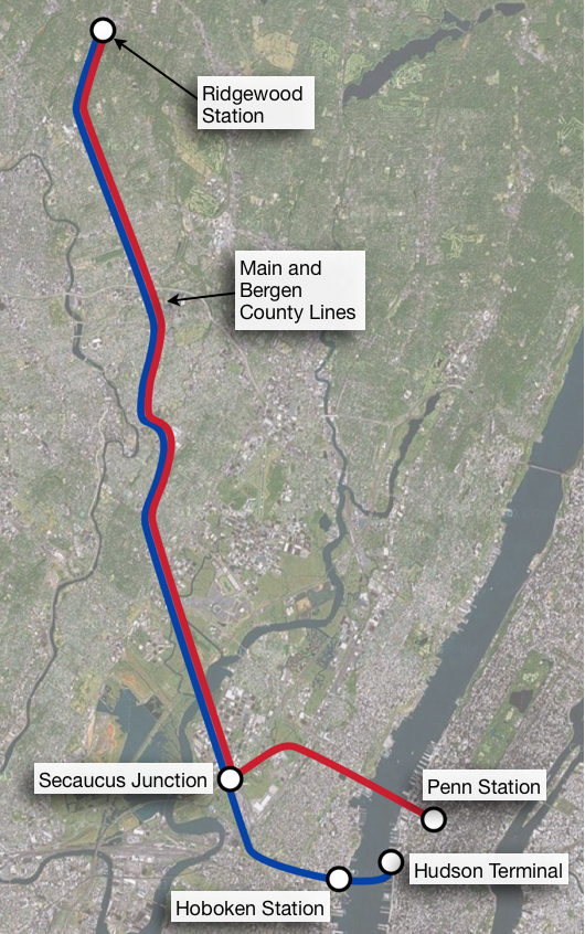 secaucus junction to penn station